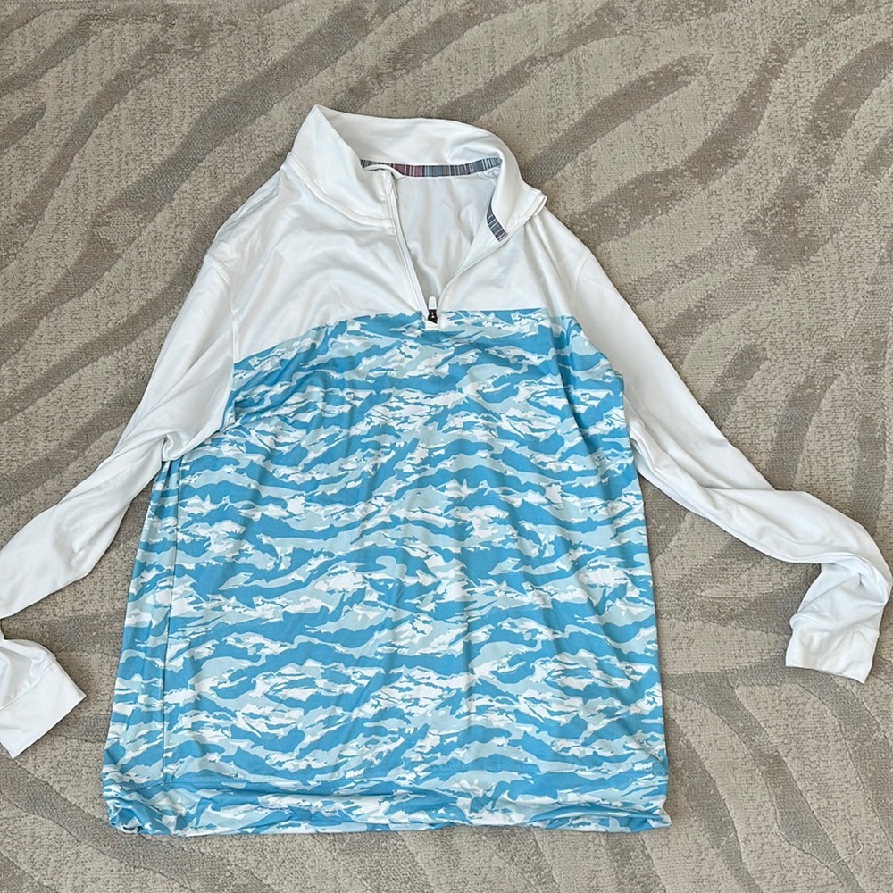 Folds of Honor Puma gold quarter zip